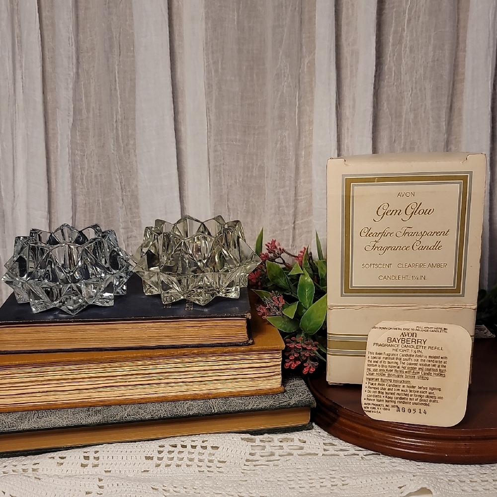 Gem Glow Candle Holders